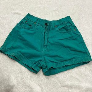 Lei Women's Green and Blue Shorts